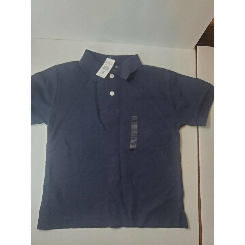 New nwt polo navy shirt dress up casual xs size 4 4t
